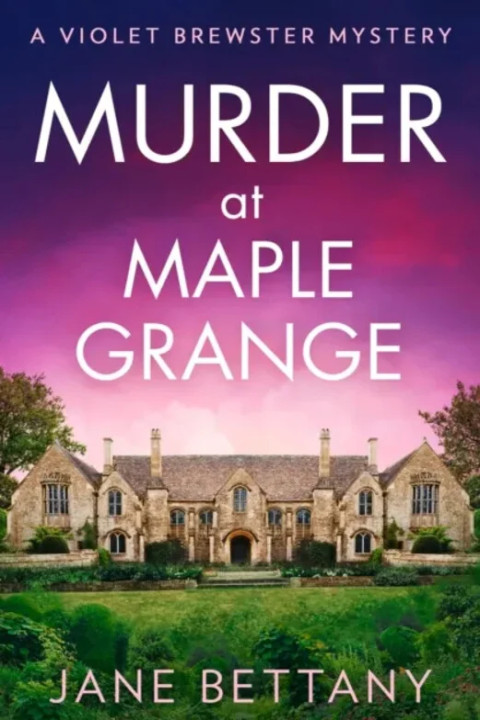 Omslag: Murder at Maple Grange