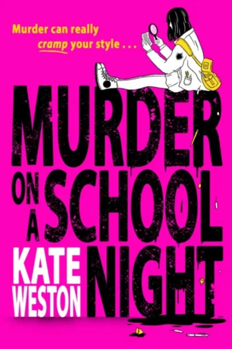 Omslag: MURDER ON SCHOOL NIGHT PB