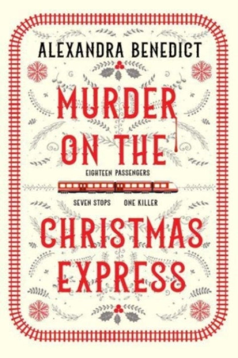 Omslag: Murder on the Christmas Express