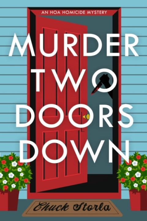 Omslag: Murder Two Doors Down