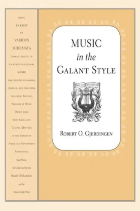 Omslag: Music in the Galant Style