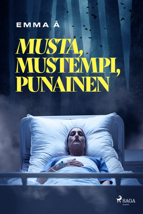 Omslag: Musta, mustempi, punainen