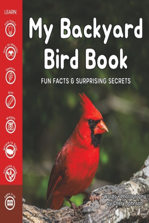 Omslag: My Backyard Bird Bookfun Facts og Surprising Secrets
