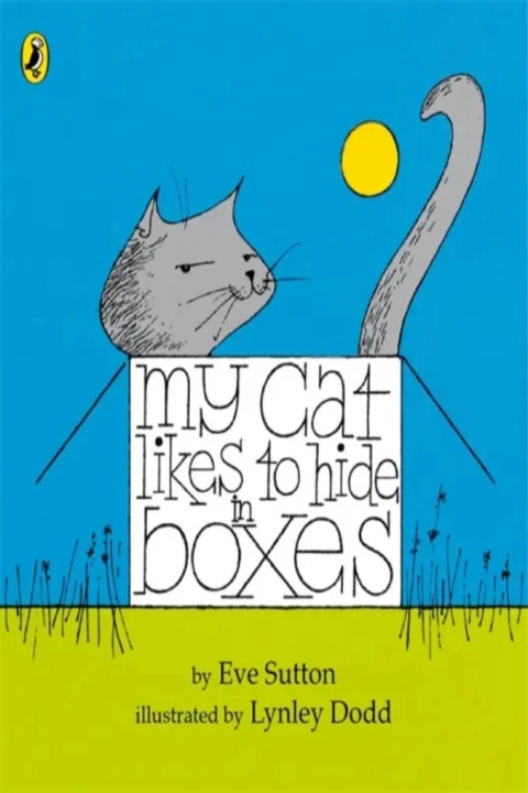 Omslag: My Cat Likes to Hide in Boxes