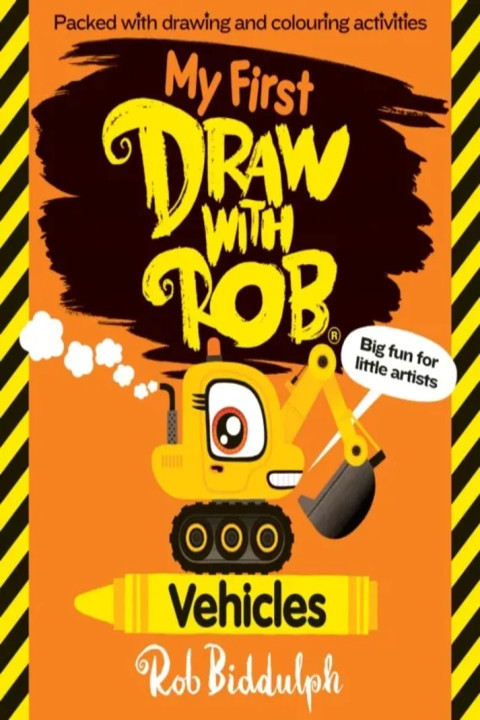 Omslag: My First Draw With Rob: Vehicles