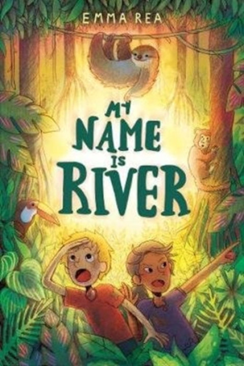 Omslag: My Name Is River