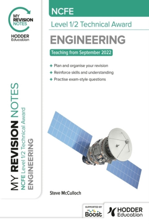 Omslag: My Revision Notes: Ncfe Level 1 2 Technical Award In Enginee