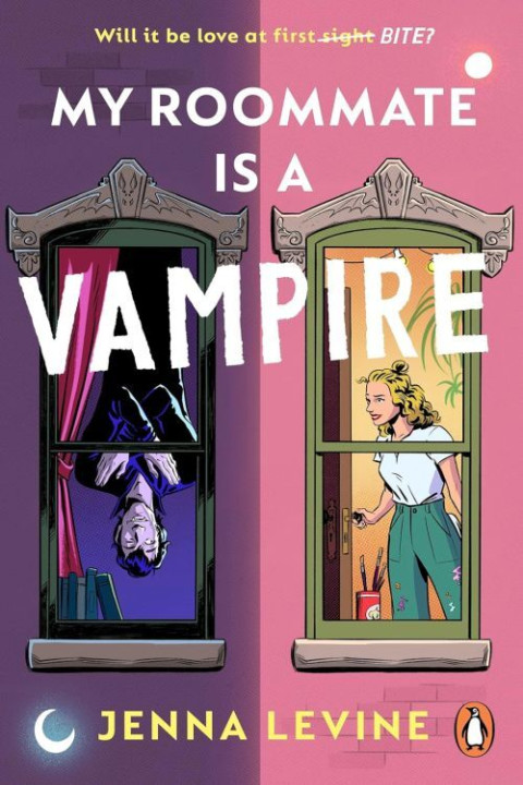Omslag: My Roommate Is a Vampire