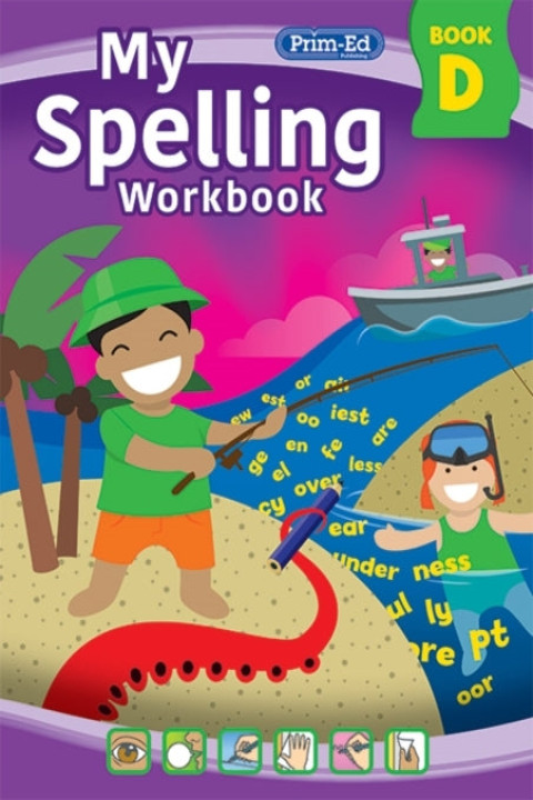 Omslag: MY SPELLING WORKBOOK BOOK D.