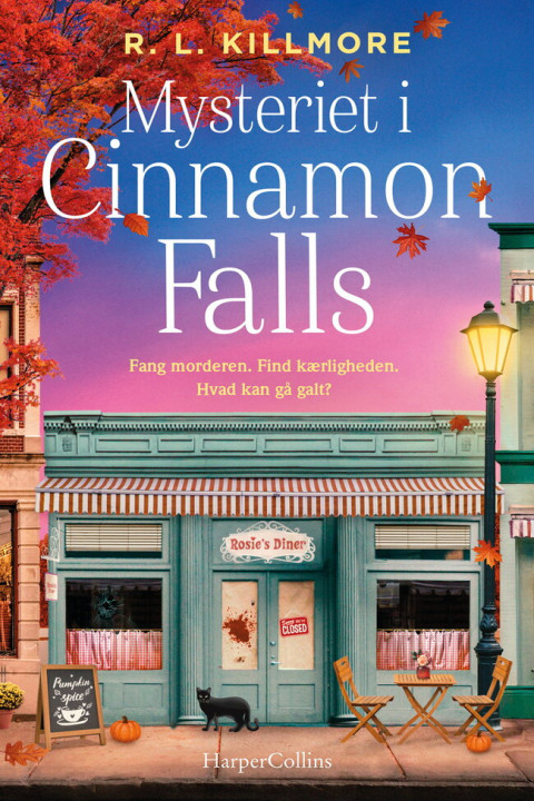 Omslag: Mysteriet i Cinnamon Falls