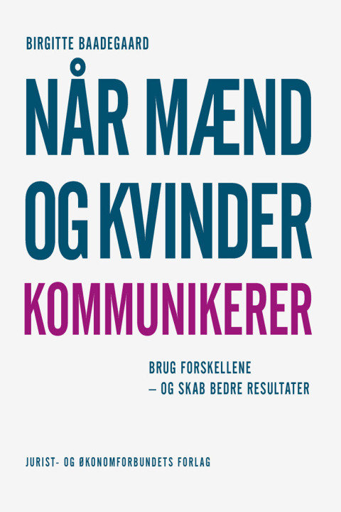 Omslag: Når mænd og kvinder kommunikerer
