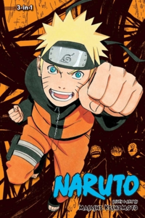 Omslag: Naruto 3-in-1 Edition, Vol. 13