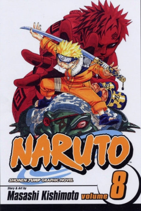 Omslag: Naruto, Vol. 8