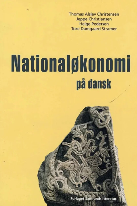 Omslag: Nationaløkonomi på dansk