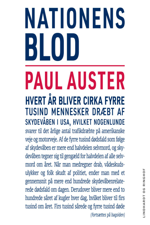 Omslag: Nationens blod