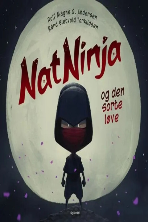 Omslag: Natninja - Og den sorte løve