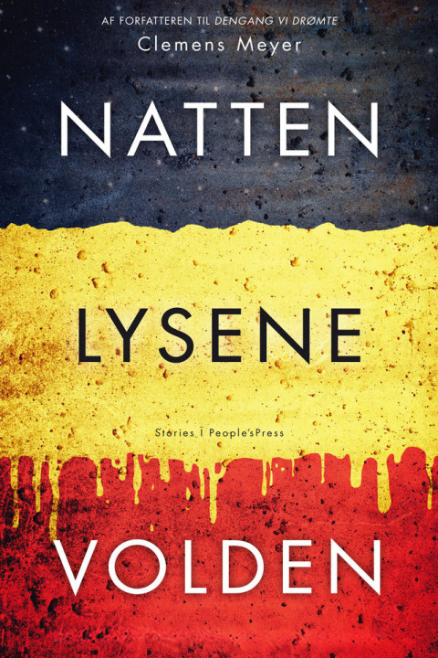 Omslag: Natten, lysene, volden