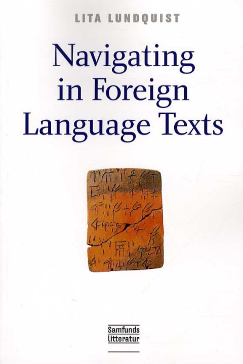 Omslag: Navigating in foreign language texts