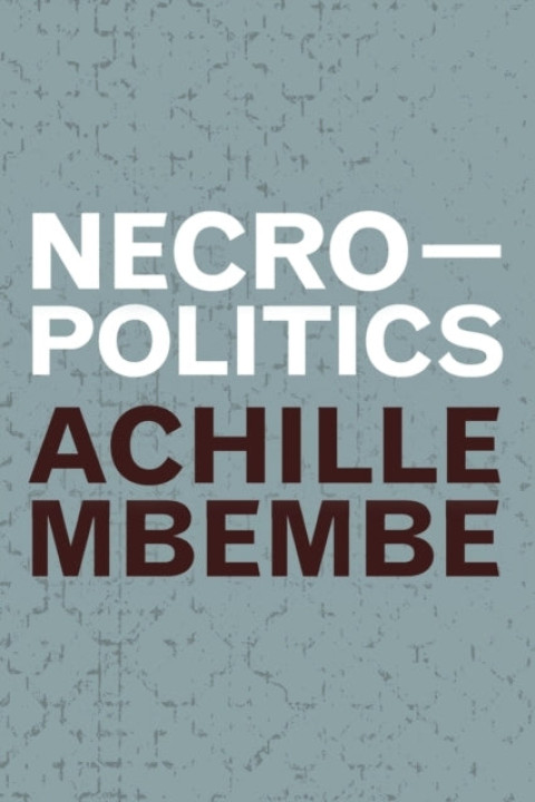 Omslag: Necropolitics