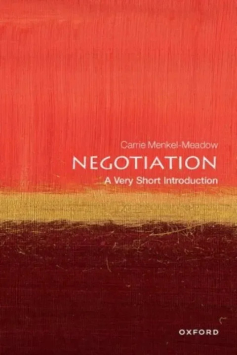 Omslag: Negotiation - A Very Short Introduction