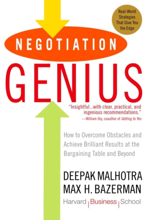 Omslag: Negotiation Genius
