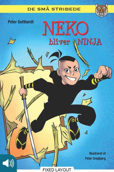 Omslag: Neko bliver ninja