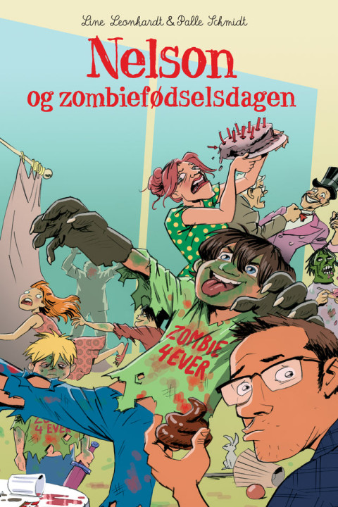 Omslag: Nelson og zombiefødselsdagen