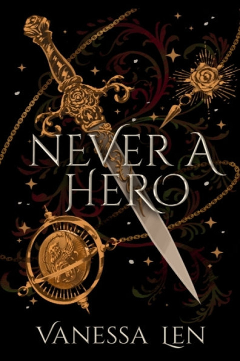Omslag: Never a Hero