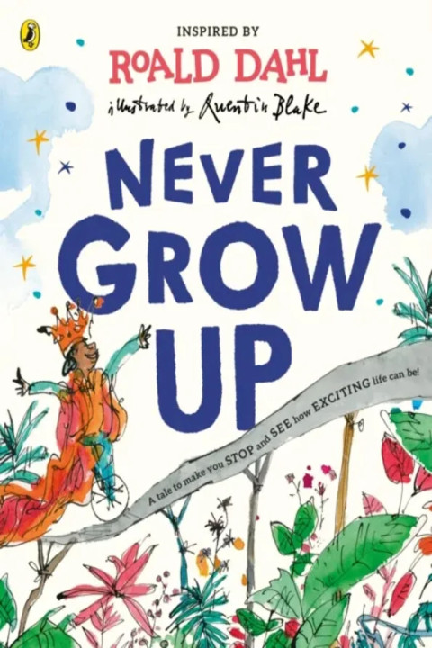 Omslag: Never Grow Up