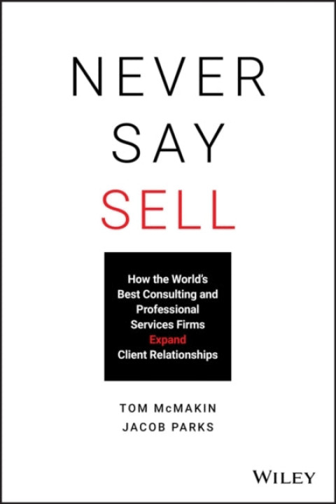 Omslag: Never Say Sell
