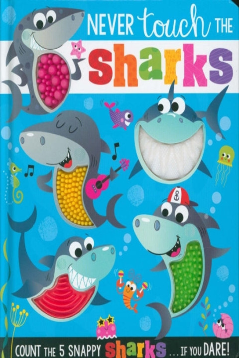 Omslag: Never Touch The Sharks