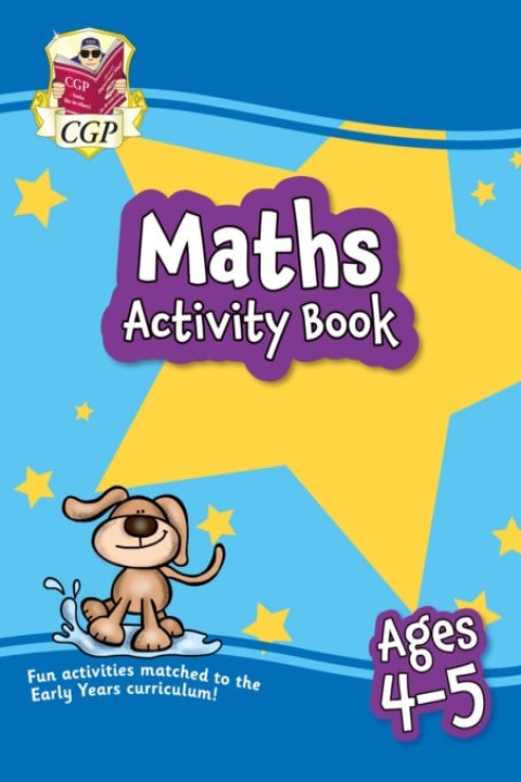 Omslag: NEW MATHS HOME LEARNING ACTIVITY BOOK FOR AGES 4-5