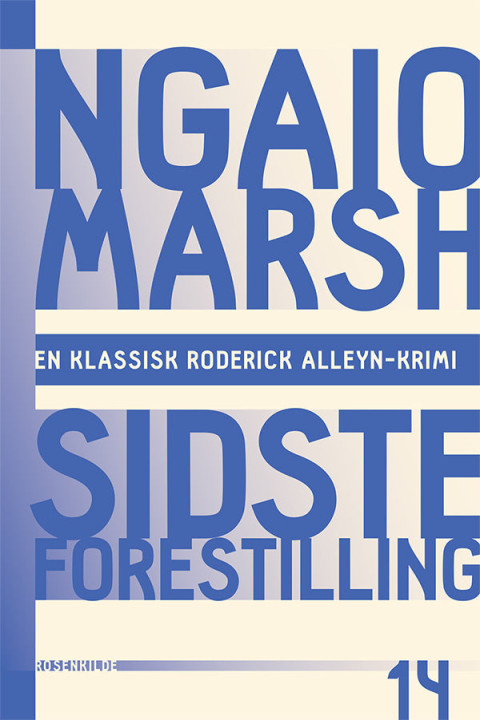 Omslag: Ngaio Marsh 14 - Sidste forestilling