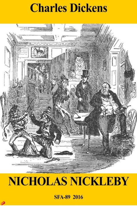 Omslag: Nicholas Nickleby
