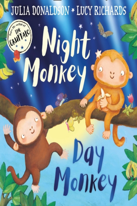 Omslag: Night Monkey, Day Monkey