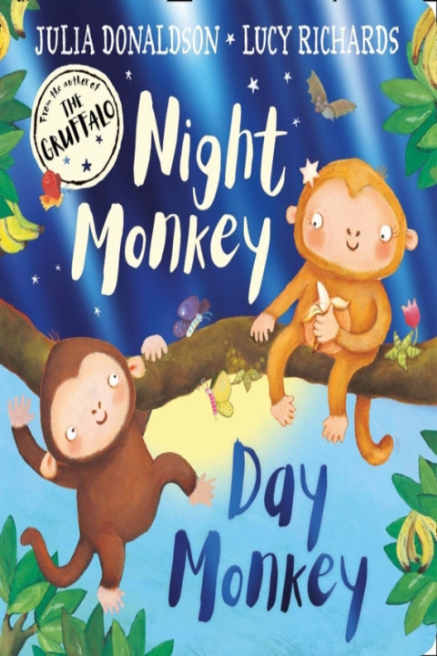 Omslag: Night Monkey, Day Monkey