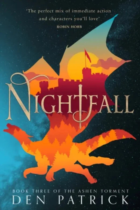 Omslag: NIGHTFALL ASHEN TORMENT3 PB