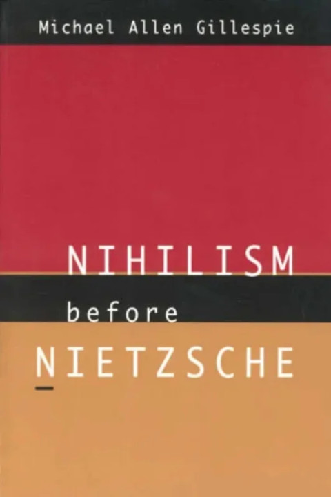 Omslag: Nihilism Before Nietzsche