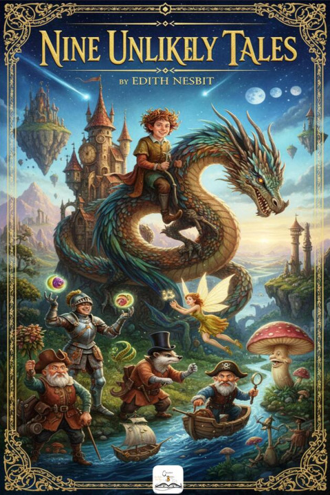 Omslag: Nine Unlikely Tales