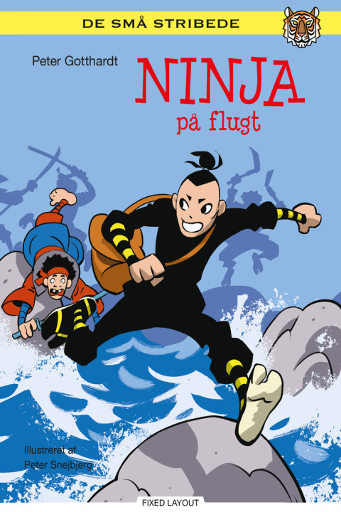 Omslag: Ninja på flugt
