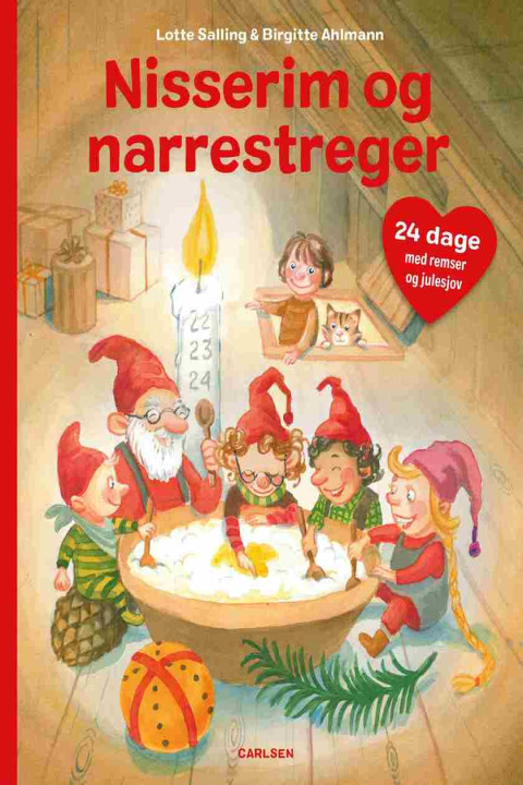 Omslag: Nisserim og narrestreger