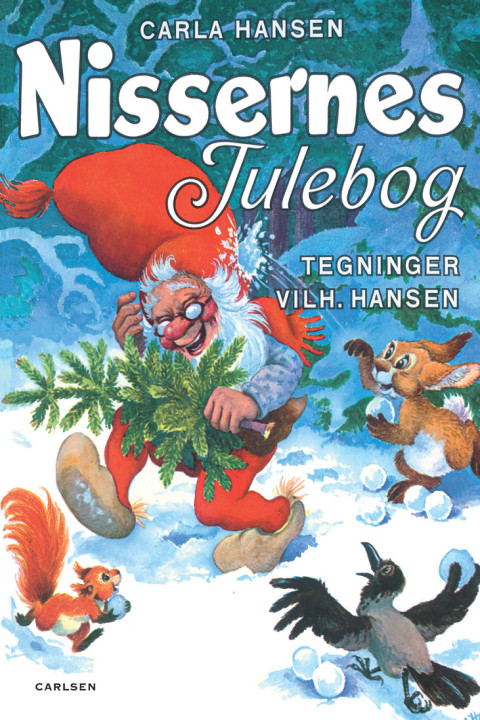 Omslag: Nissernes julebog