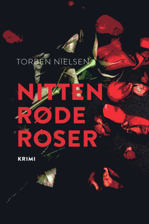 Omslag: Nitten røde roser
