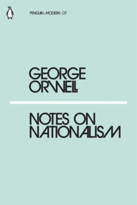 Omslag: Notes on Nationalism