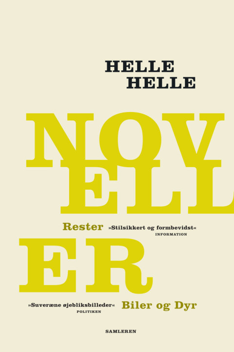 Omslag: NOVELLER