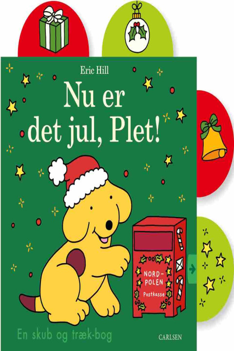 Omslag: Nu er det jul, Plet!