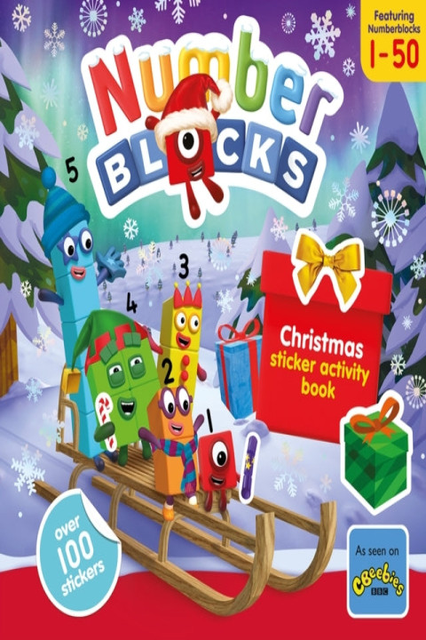 Omslag: Numberblocks Christmas Sticker Fun