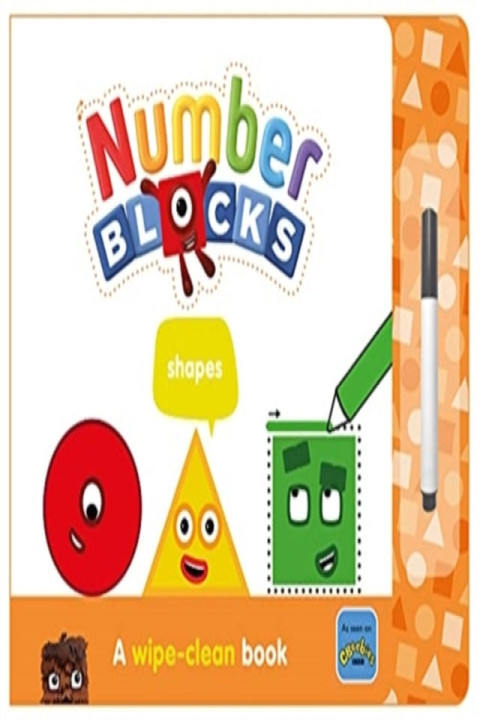 Omslag: Numberblocks Shapes a Wipe-clean Book