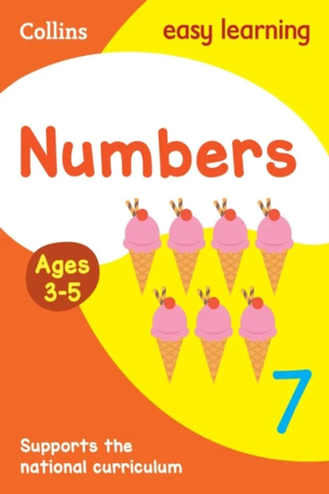 Omslag: Numbers Ages 3-5 - Ideal for Home Learning