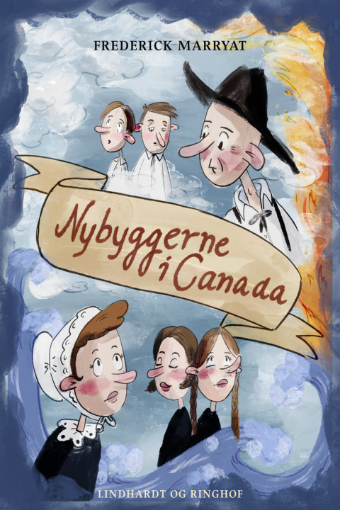 Omslag: Nybyggerne i Canada